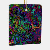 Brain Melt Keramik Ornament (Rechts)