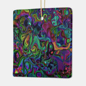 Brain Melt Keramik Ornament (Links)