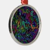 Brain Melt Keramik Ornament Aus Metall (Rechts)