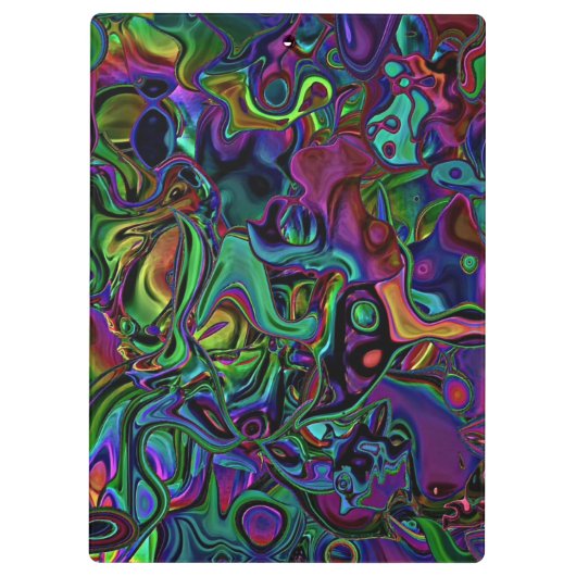 Brain Melt Klemmbrett (Rückseite)