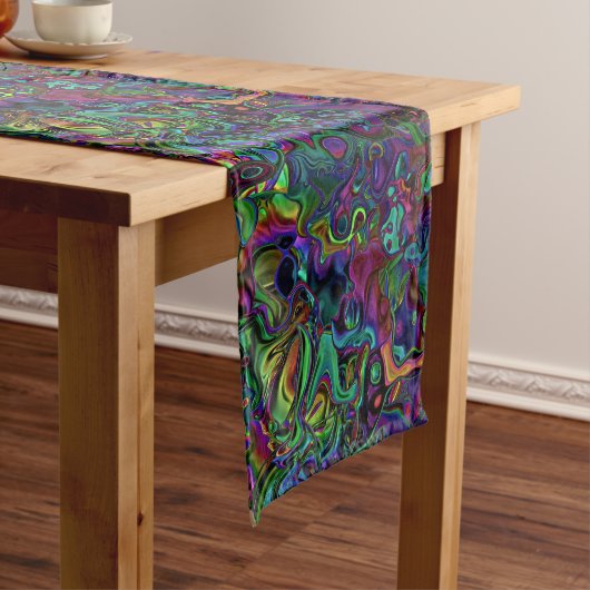Brain Melt Kurz Table Runner Mittelgroßer Tischläufer (Beispiel)