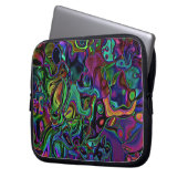 Brain Melt Laptop Sleeve (Vorderseite Links)