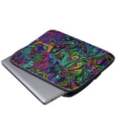 Brain Melt Laptopschutzhülle (Vorne Knopf)