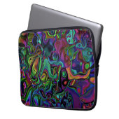 Brain Melt Laptopschutzhülle (Vorderseite Links)