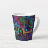 Brain Melt Latte Tasse (Rechte Ecke)