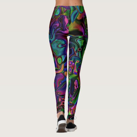 Brain Melt Leggings (Rückseite)
