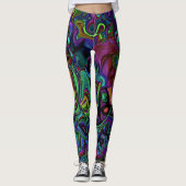 Brain Melt Leggings (Vorderseite)