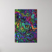 Brain Melt Leinwanddruck (Vorderseite)