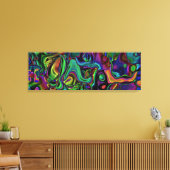 Brain Melt Leinwanddruck (Insitu (Wohnzimmer))