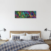 Brain Melt Leinwanddruck (Insitu (Schlafzimmer))