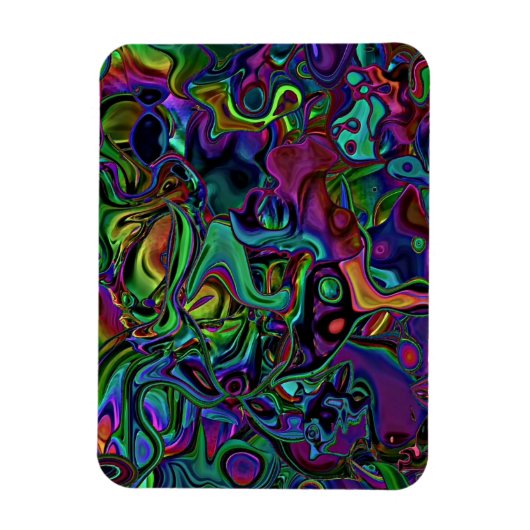 Brain Melt Magnet (Vertikal)