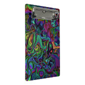 Brain Melt Mini Klemmbrett (Schrägansicht)