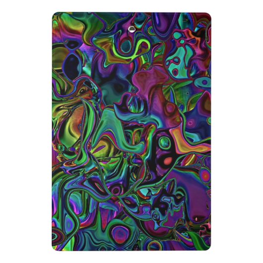 Brain Melt Mini Klemmbrett (Rückseite)