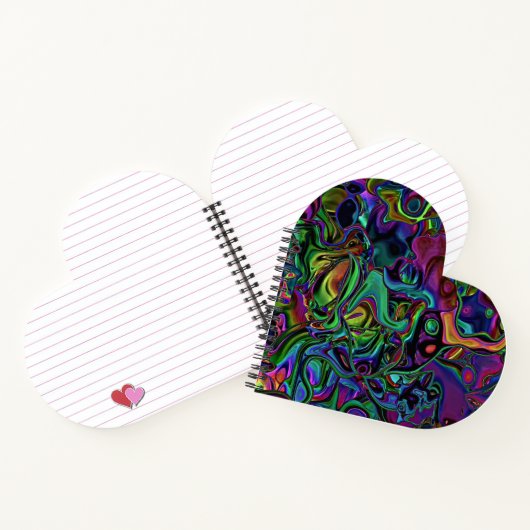 Brain Melt Notebook Notizblock (Innenseite)