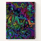 Brain Melt Notizblock (Rückseite)