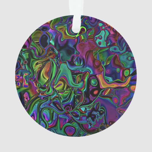 Brain Melt Ornament (Rückseite)