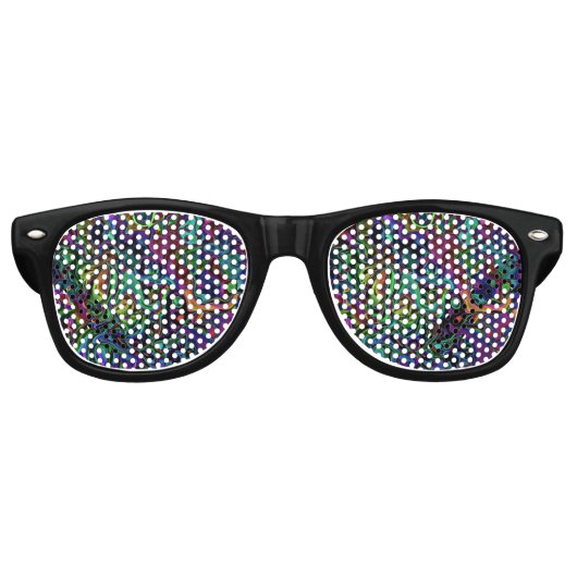 Brain Melt Partybrille (Vorderseite)