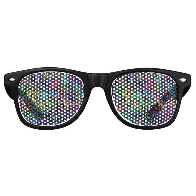 Brain Melt Partybrille (Vorderseite)