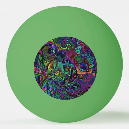 Brain Melt Ping Pong Ball Tischtennisball (Vorderseite)