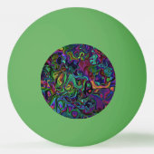 Brain Melt Ping Pong Ball Tischtennisball (Rückseite)
