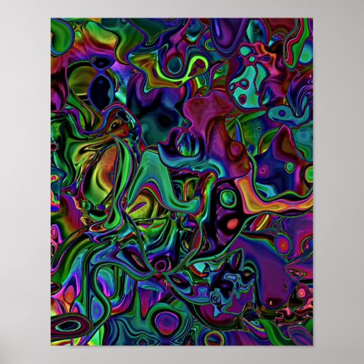 Brain Melt Poster (Vorne)