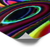 Brain Melt Poster (Ecke)