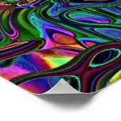 Brain Melt Poster (Ecke)