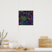 Brain Melt Poster (Küche)