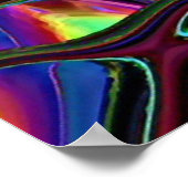 Brain Melt Poster (Ecke)