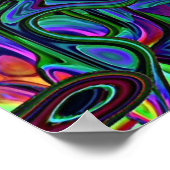 Brain Melt Poster (Ecke)