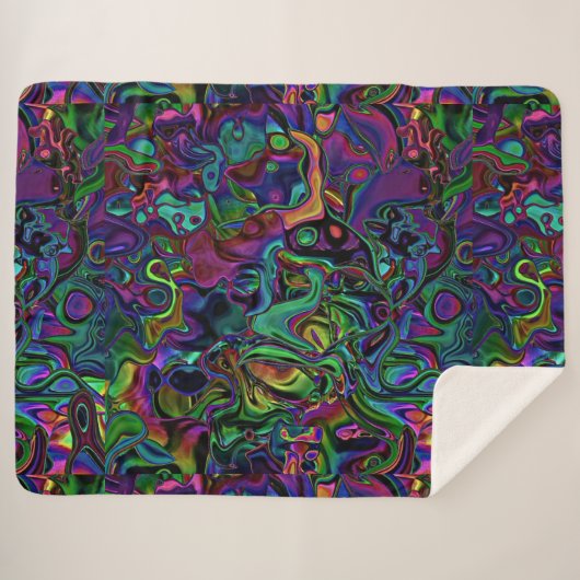 Brain Melt Sherpadecke (Vorderseite (Horizontal))