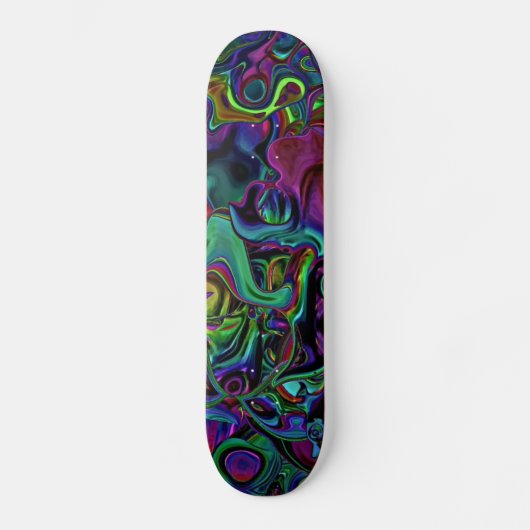 Brain Melt Skateboard (Vorderseite)