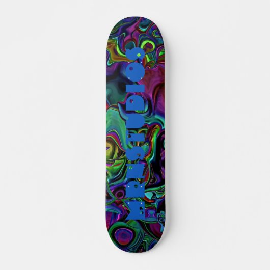 Brain Melt Skateboard (Vorne)