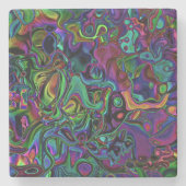 Brain Melt Steinuntersetzer (Vorderseite)