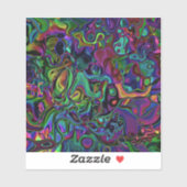 Brain Melt Sticker (Blatt)