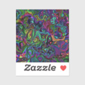 Brain Melt Sticker (Blatt)