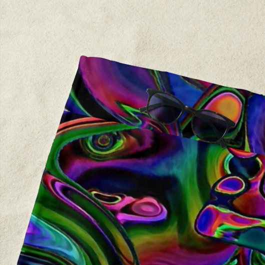 Brain Melt Strandtuch (Beispiel)