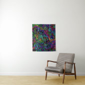 Brain Melt Tapestry Wandteppich (Beispiel)