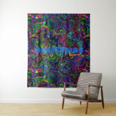 Brain Melt Tapestry Wandteppich (Beispiel)