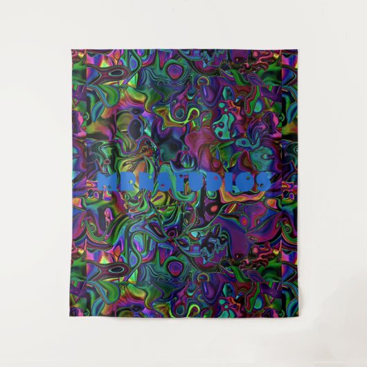 Brain Melt Tapestry Wandteppich (Vorderseite)