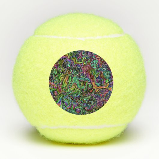 Brain Melt Tennisbälle (Vorderseite)