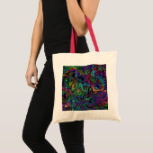 Brain Melt Tote Bag Tragetasche (Vorderseite (Produkt))