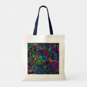 Brain Melt Tote Bag Tragetasche (Rückseite)