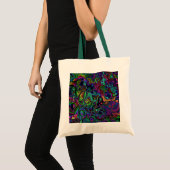 Brain Melt Tote Bag Tragetasche (Vorderseite (Produkt))