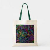 Brain Melt Tote Bag Tragetasche (Rückseite)