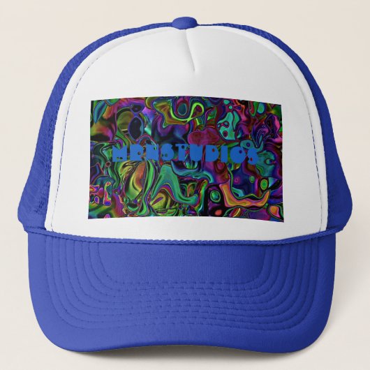 Brain Melt Trucker Hat Truckerkappe (Vorderseite)