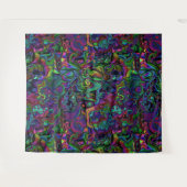 Brain Melt Wandteppich (Vorderseite (Horizontal))