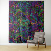Brain Melt Wandteppich (Beispiel)