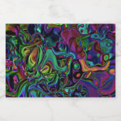 Brain Melt Wine Label Schaumweinetikett (Einzelnes Label)