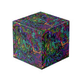 Brain Melt Würfel (Vorderseite Schrägansicht)